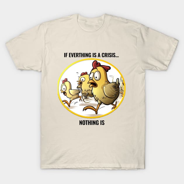 Chicken Little T-Shirt by NateCoTees